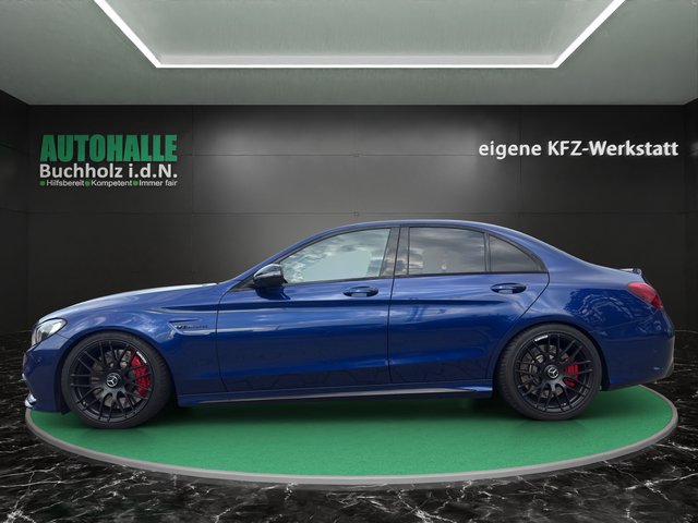 Mercedes-Benz C 63's AMG Braun DESIGNO LEDER~NAVI~SHZ~LED~TOTELWINKELASISTEN~AUTOMATIK~PANO~360G~ Jungstern 12 Monate inkl. - bilder 8