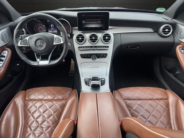 Mercedes-Benz C 63's AMG Braun DESIGNO LEDER~NAVI~SHZ~LED~TOTELWINKELASISTEN~AUTOMATIK~PANO~360G~ Jungstern 12 Monate inkl. - bilder 9