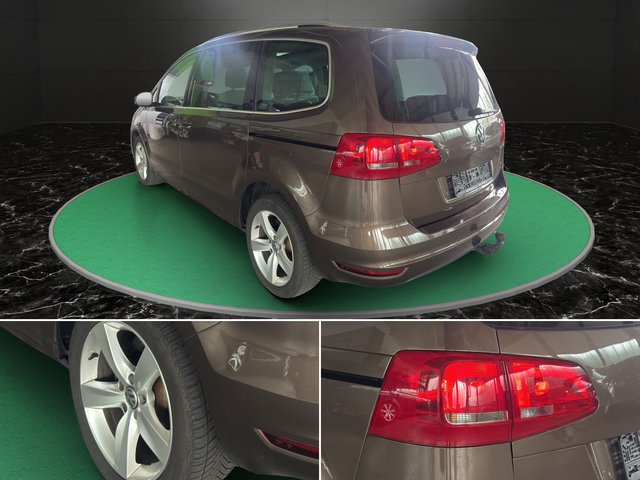 Volkswagen Sharan Highline BMT~AUTOMATIK~7 SITZER~PANO~SHZ~el. SCHIEBETÜREN~KURVENLICHT~AHK~KLIMAAUTOM.~XENON~NAVI~TEMPO~ALCANTARA~ingrierte KINDERSITZE~ ZAHNRIEMEN / INSPEKTION / BREMSEN / REIFEN vor 10.000 tkm erneuert. - bilder 7