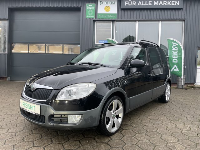 Skoda Roomster Scout~KLIMAAUTOMTIK~STH~AHK~ALU~el.FH~PDC~TÜV NEU Alufelgen + Winterreifen~ TÜV - bilder 1