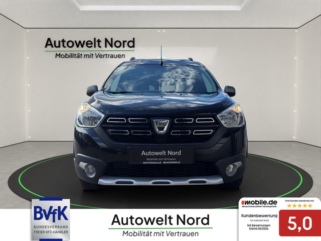 Dacia Dokker Stepway Plus TCe 1.3 Benzin~R-KAMERA~KLIMA~NAVI~AHK~PDC~TEMPO~SHZ~DACHREHLING~TÜV und AU NEU sehr sauber gepflegt - bilder 2