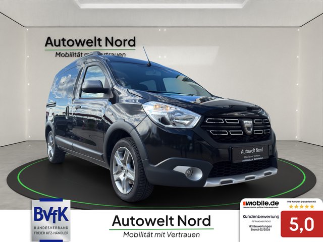 Dacia Dokker Stepway Plus TCe 1.3 Benzin~R-KAMERA~KLIMA~NAVI~AHK~PDC~TEMPO~SHZ~DACHREHLING~TÜV und AU NEU sehr sauber gepflegt - bilder 3