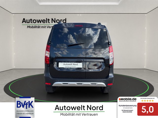 Dacia Dokker Stepway Plus TCe 1.3 Benzin~R-KAMERA~KLIMA~NAVI~AHK~PDC~TEMPO~SHZ~DACHREHLING~TÜV und AU NEU sehr sauber gepflegt - bilder 6