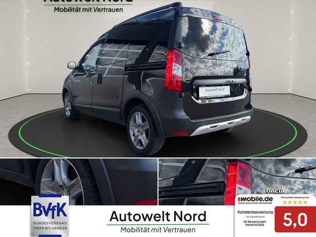 Dacia Dokker Stepway Plus TCe 1.3 Benzin~R-KAMERA~KLIMA~NAVI~AHK~PDC~TEMPO~SHZ~DACHREHLING~TÜV und AU NEU sehr sauber gepflegt - bilder 7