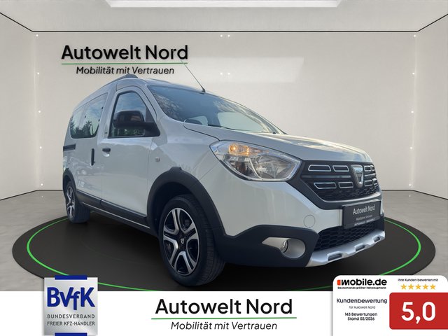 Dacia Dokker Stepway Celebration~AHK~SHZ~NAVIGATION~TEMPOM~R-KAMERA~NAVI~KLIMA~SCHECKHEFT~TÜV u.AU NEU sauber und gepflegt - bilder 3