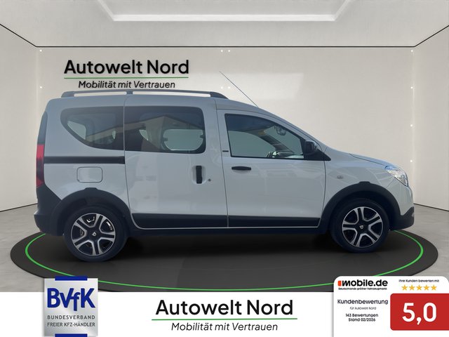 Dacia Dokker Stepway Celebration~AHK~SHZ~NAVIGATION~TEMPOM~R-KAMERA~NAVI~KLIMA~SCHECKHEFT~TÜV u.AU NEU sauber und gepflegt - bilder 4