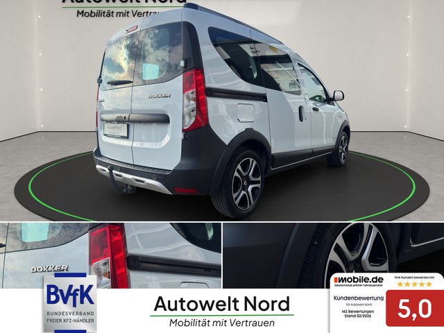 Dacia Dokker Stepway Celebration~AHK~SHZ~NAVIGATION~TEMPOM~R-KAMERA~NAVI~KLIMA~SCHECKHEFT~TÜV u.AU NEU sauber und gepflegt - bilder 5