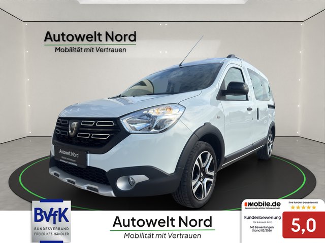 Dacia Dokker Stepway Celebration~AHK~SHZ~NAVIGATION~TEMPOM~R-KAMERA~NAVI~KLIMA~SCHECKHEFT~TÜV u.AU NEU sauber und gepflegt - bilder 1