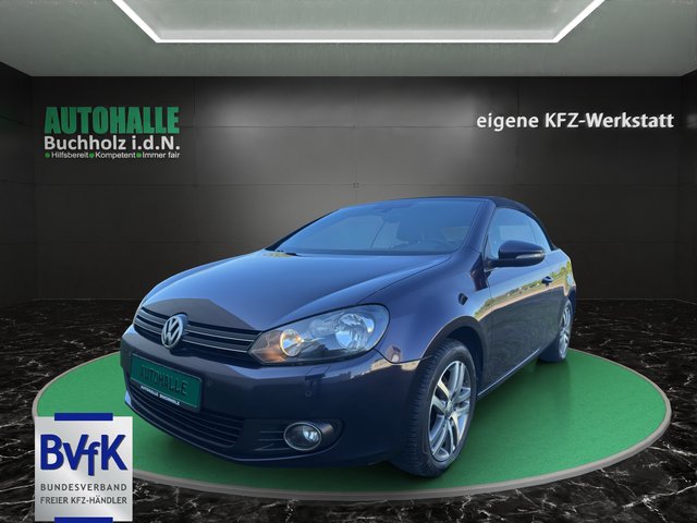 Volkswagen Golf VI Cabriolet~KLIMA~ALU~Alcantara~el.CABRIOLE DACH~SHZ~PDC~R-KAMERA~SHZ~NAVI~TÜV NEU Cabriolet ~ ALU~ SHZ~ KLIMA~ - bilder 1