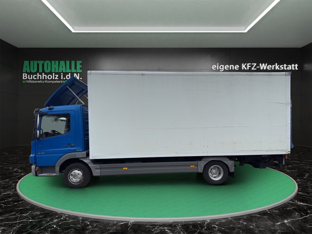Mercedes-Benz Atego 816 ~LKW~GESCHL.KASTEN M.LADEGERLADEGERÄTE~SERVO~DOPPELBEREIFUNG - bilder 8