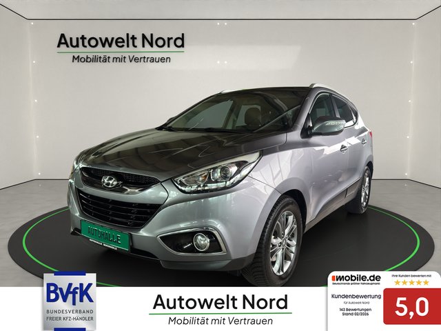 Hyundai ix35~LEDER~NAVI~R-KAMERA~AHK~ALLWETTERREIFEN~STH~PANO~PDC~XENON~ INSP. NEU~TÜV NEU Comfort 2WD - foto 1