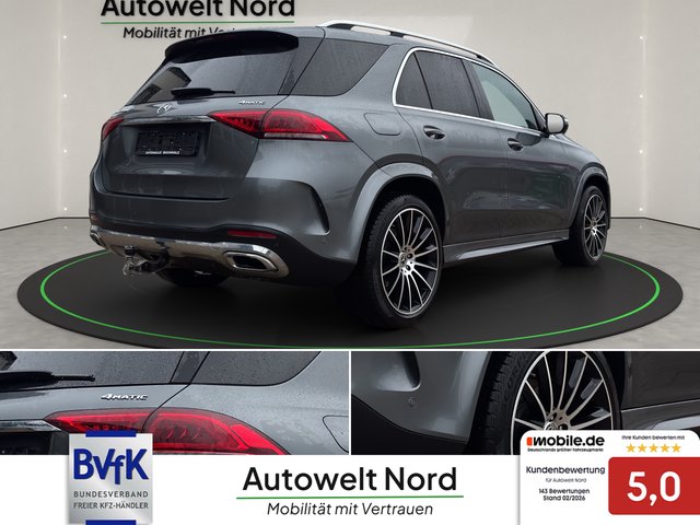 Mercedes-Benz GLE 350 d 4Matic~AMG-LINE~MULTIBEM LED~4x el. SHZ~4x el. SHZ~DISTRONIC+~PANO~AMG ALU~s~BLUETOTTH~LED~7x SITZH.~el.AHK~DIGITACHO~SZH~NAVI~KLIMA~ LÜCKENLOS SCHECKHEFTGEPFLEGT~AMG ALU's - bilder 5