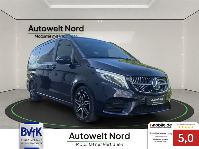 Mercedes-Benz V 300 d AVANTGARDE~AMG LINE~lang~7xSITZER~BURMEISTER~NAVI~PANO~LED~MATRIX~LIMA~MBUX~LEDER~TEMPO~SHZ~SBL~AHK~ AMG Line ~ VOLLAUSSTATTUNG - foto 3