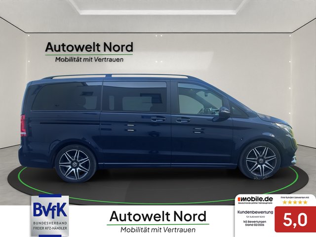 Mercedes-Benz V 300 d AVANTGARDE~AMG LINE~lang~7xSITZER~BURMEISTER~NAVI~PANO~LED~MATRIX~LIMA~MBUX~LEDER~TEMPO~SHZ~SBL~AHK~ AMG Line ~ VOLLAUSSTATTUNG - foto 4