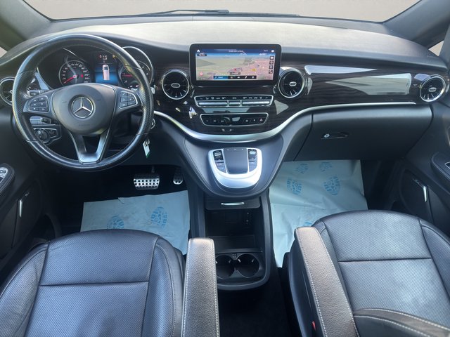 Mercedes-Benz V 300 d AVANTGARDE~AMG LINE~lang~7xSITZER~BURMEISTER~NAVI~PANO~LED~MATRIX~LIMA~MBUX~LEDER~TEMPO~SHZ~SBL~AHK~ AMG Line ~ VOLLAUSSTATTUNG - foto 9