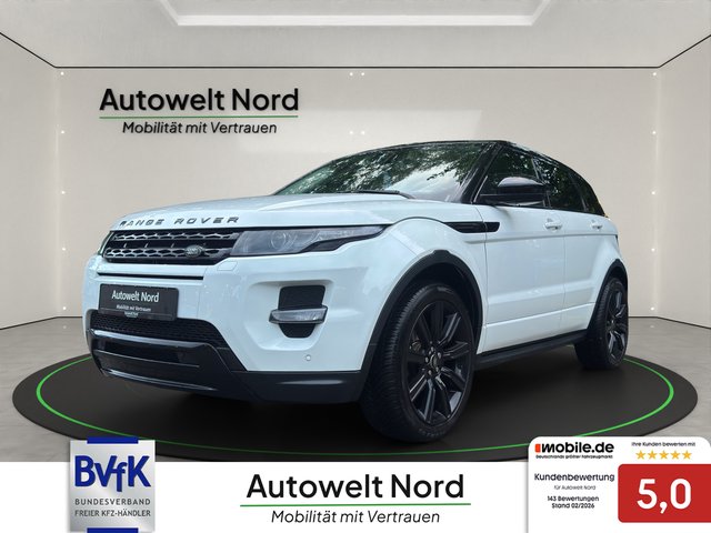 Land Rover Range Rover Evoque Pure~Bi-XENON KLIMAAUTOMATIK 20" ALU mit ALLWETTERREIFEN LEDER NAVI PANORAMADACH R-KAMERA SITZHEIZUNG vorne SITZHEIZUNG hinten el. HECKKLAPPE el. FENSTERHEBER el. HECKKLAPPE LENKRAD HEIZUNG SCHECKHEFTGEPFLEGT VOLL Bi-XENON             ... - bilder 1