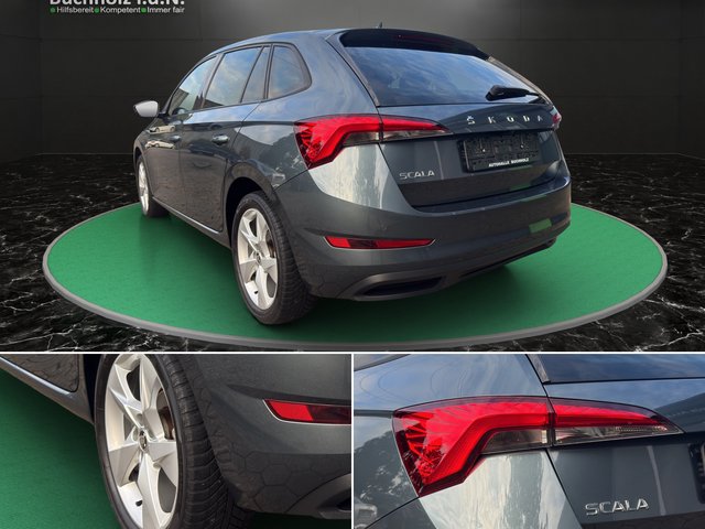 Skoda Scala Ambition~LED vorne+ LED hinte~R-KAMERA~ACC+TEMPO~6 gang~orignal ALU~CAR PLAY~ALLWETTERREIFEN~SHT~KLIMAAUTOMATIK~ALU~ UNFALLFREI / LACKIERUNGSFREI / org. ALUS / NICHT RAUHCER - bilder 7