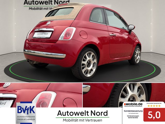 Fiat 500C Lounge~el.CABRIOLE~KLIMA~ALU~PDC~LED~el.FH~el.Ausp.~TÜV+INSP. NEU - foto 5