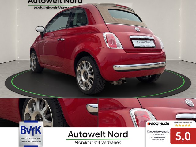 Fiat 500C Lounge~el.CABRIOLE~KLIMA~ALU~PDC~LED~el.FH~el.Ausp.~TÜV+INSP. NEU - foto 7