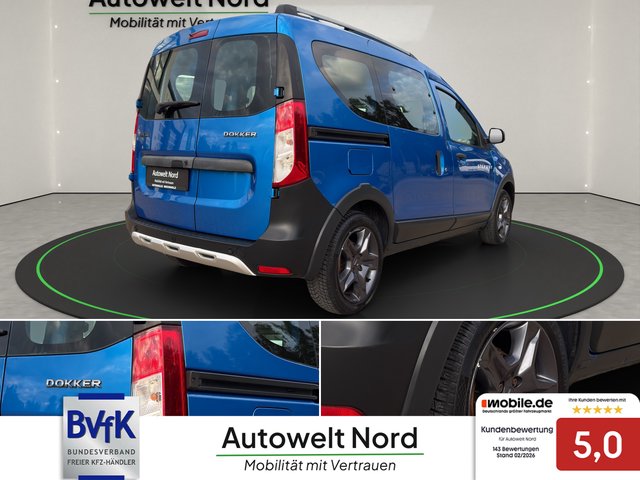 Dacia Dokker Stepway Celebration+SHZ~NAVIGATION~TEMPOM~R.KAMERA~2xSCHEIBETÜR~PDC~TÜV 05.2028 sehr sauber und gut gepflegtes Famielen Fahrzeug - bilder 5
