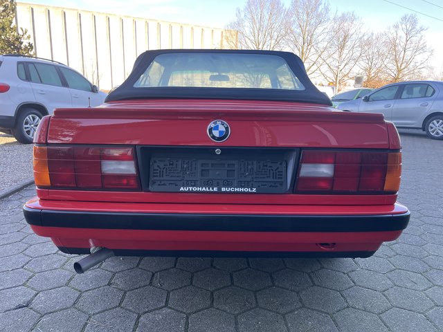 BMW 318i Cabrio E30 Edition Exclusive 1a ZUSTAND wie neu~Klima~Cabriole DACH ist neu~SHZ~Servo~ZV~Leder~el.FH~Alu~orig.km~ - bilder 6