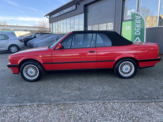 BMW 318i Cabrio E30 Edition Exclusive 1a ZUSTAND wie neu~Klima~Cabriole DACH ist neu~SHZ~Servo~ZV~Leder~el.FH~Alu~orig.km~ - bilder 8
