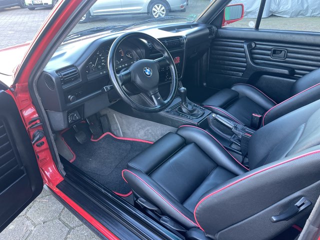 BMW 318i Cabrio E30 Edition Exclusive 1a ZUSTAND wie neu~Klima~Cabriole DACH ist neu~SHZ~Servo~ZV~Leder~el.FH~Alu~orig.km~ - bilder 22