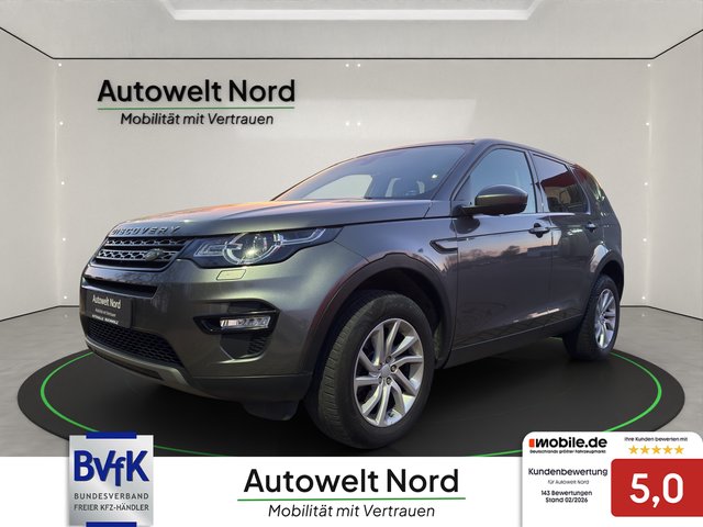Land Rover Discovery Sport SE AWD~AUTOMATIK~KLIMAAUT.~XENON~ALU~LEDER~PDC~R-CAM~SHZ~SPURASIST~AHK~ Scheckheft/Automatik/4x4/Klimaauto./AHK/Leder/R-Cam/SHZ - foto 1