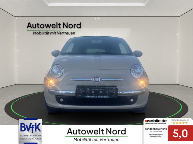 Fiat 500C 1.2 Lounge~CAPPUCCINO~el.Cabriole~el.FH~Alu~Klima~Teilleder~PDC~Servo~EURO 4 (Grüneplakette)~INSP-TÜV NEU Cabriole / Braun / Alu / Winterreifen/ Tüv u. Inspektion neu - foto 2