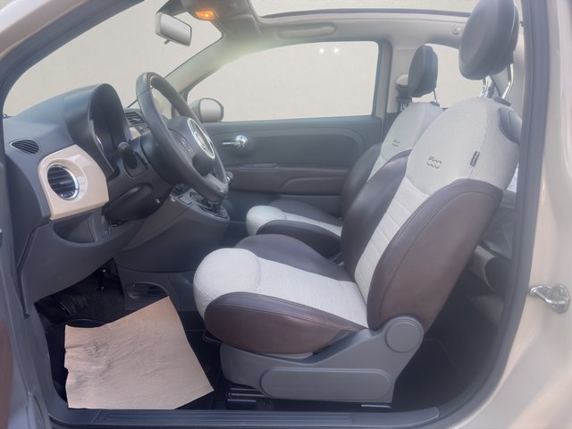 Fiat 500C 1.2 Lounge~CAPPUCCINO~el.Cabriole~el.FH~Alu~Klima~Teilleder~PDC~Servo~EURO 4 (Grüneplakette)~INSP-TÜV NEU Cabriole / Braun / Alu / Winterreifen/ Tüv u. Inspektion neu - foto 13