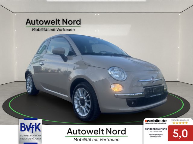 Fiat 500C 1.2 Lounge~CAPPUCCINO~el.Cabriole~el.FH~Alu~Klima~Teilleder~PDC~Servo~EURO 4 (Grüneplakette)~INSP-TÜV NEU Cabriole / Braun / Alu / Winterreifen/ Tüv u. Inspektion neu - foto 3