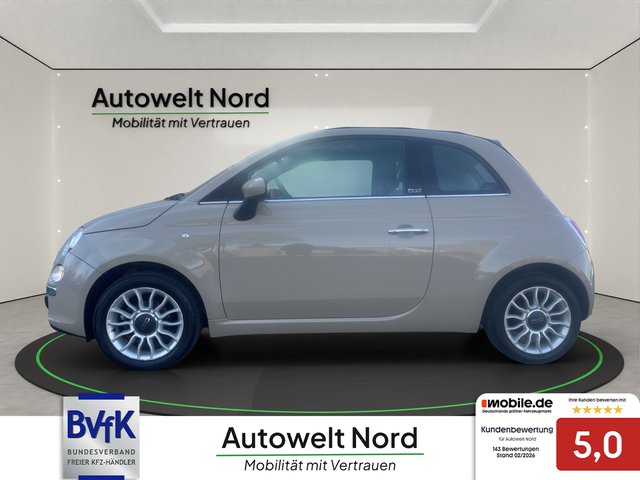 Fiat 500C 1.2 Lounge~CAPPUCCINO~el.Cabriole~el.FH~Alu~Klima~Teilleder~PDC~Servo~EURO 4 (Grüneplakette)~INSP-TÜV NEU Cabriole / Braun / Alu / Winterreifen/ Tüv u. Inspektion neu - foto 8