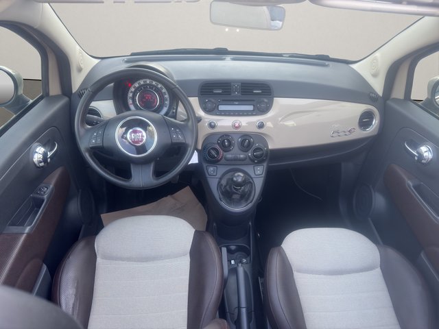 Fiat 500C 1.2 Lounge~CAPPUCCINO~el.Cabriole~el.FH~Alu~Klima~Teilleder~PDC~Servo~EURO 4 (Grüneplakette)~INSP-TÜV NEU Cabriole / Braun / Alu / Winterreifen/ Tüv u. Inspektion neu - foto 10