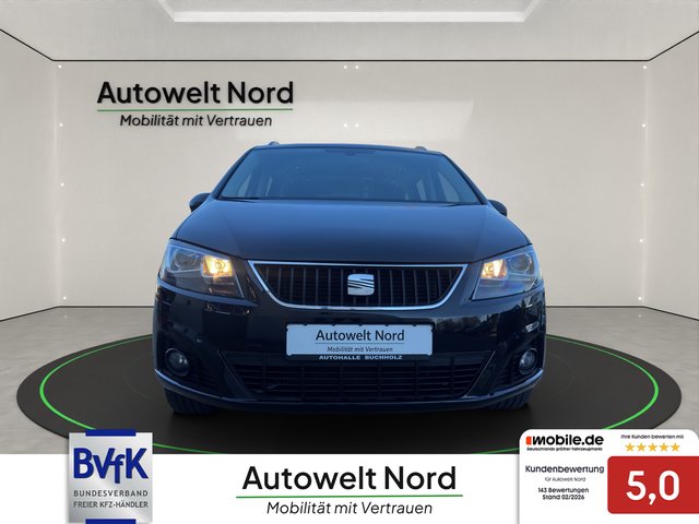 SEAT Alhambra Style~DSG~7 SITZER~PANO~F1 SCHALTUNG~TEMPO~SELBSTPARKEN~KLIMAAUTOM.~SHT~AUTOMATIK~XENON~KURVENLICHT~PDC~NAVI~R-KAMERA~AHK~TÜV NEU~INSP.NEU el. Seitentür öff-schließen - Sportliche Sitze - foto 2