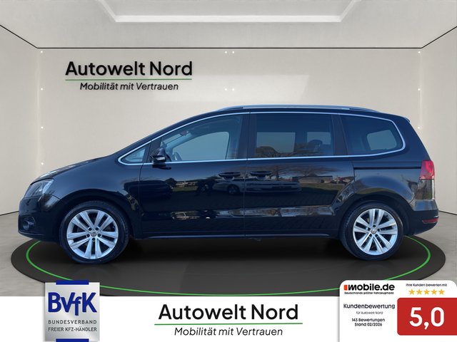 SEAT Alhambra Style~DSG~7 SITZER~PANO~F1 SCHALTUNG~TEMPO~SELBSTPARKEN~KLIMAAUTOM.~SHT~AUTOMATIK~XENON~KURVENLICHT~PDC~NAVI~R-KAMERA~AHK~TÜV NEU~INSP.NEU el. Seitentür öff-schließen - Sportliche Sitze - foto 8
