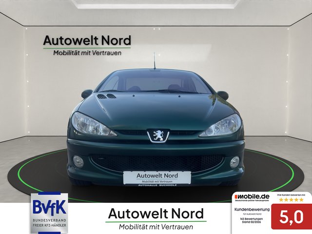Peugeot 206 Cabriolet CC Platinum Leder Klimaautomatik~ALU~SERVO~CABRIOLE DACH Funktioniert einwandfrei! CC Roland Garros - foto 2