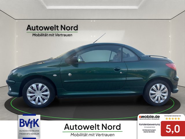 Peugeot 206 Cabriolet CC Platinum Leder Klimaautomatik~ALU~SERVO~CABRIOLE DACH Funktioniert einwandfrei! CC Roland Garros - foto 8