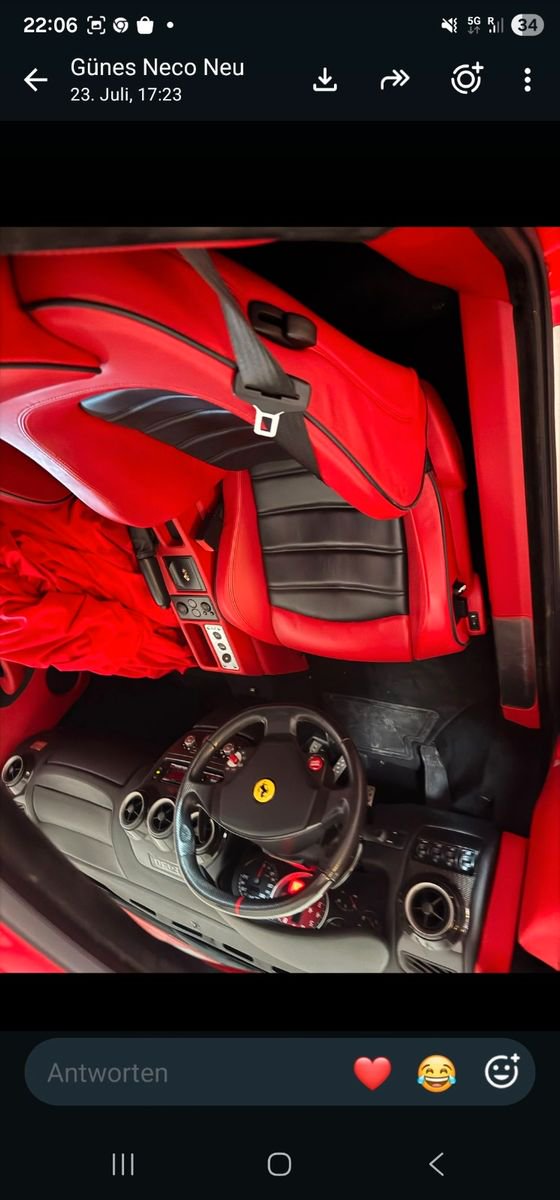 Ferrari F430*DEUTSCHES FAHRZEUG*UNFALLFREI*LEDER ROT/SCH - photo 7