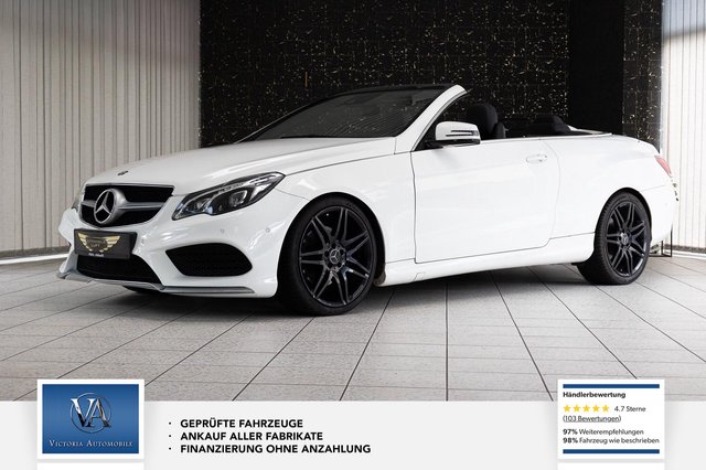 Mercedes-Benz E 350 BlueTEC Cabrio AMG Line Memory AirScarf