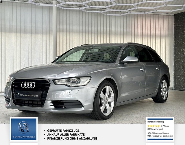 Audi A6 Avant Scheckheft, Xenon-Scheinwerfer Plus, Multi-Media-Interface MMI Navigation, Anhängerkupplung (Kugelkopf schwenkbar)
