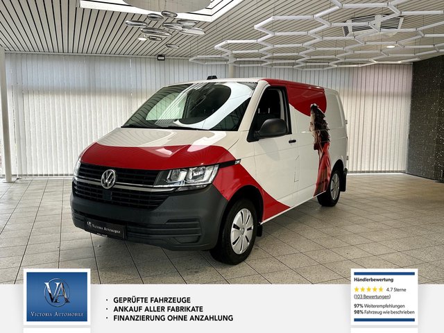 Volkswagen T6.1 Transporter Gepflegt 1 Hand  Mega Ausstattung Automatik Einparkhil V+H Navi DAB Kunstleder Kasten FWD