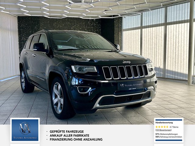 Jeep Grand Cherokee 3.0 CRD Overland Scheckheft Unfallfrei Panoramadach Rückfahrkamera