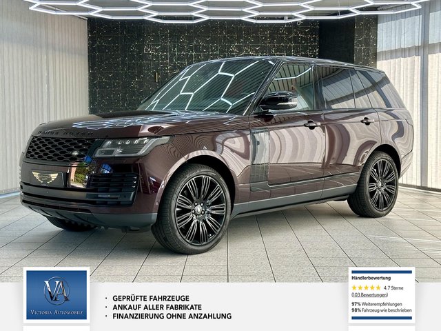 Land Rover Range Rover Autobiography Black Edition, 1 Hand , Unfallfrei, Scheckheft, Trittbretter.
