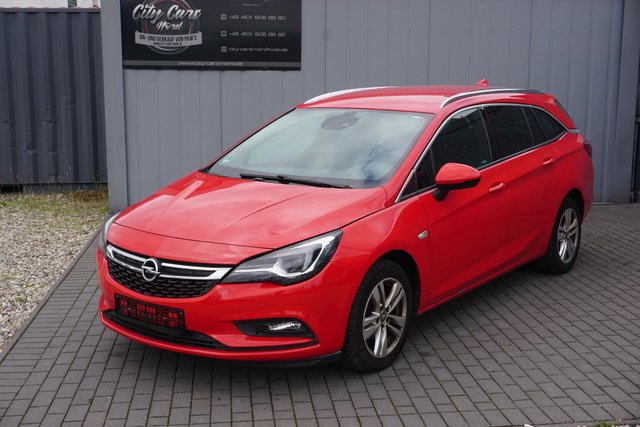 Opel Astra 1.6 d -LED-KAM-SPUR-AHK-TEMP-SHZ-PDC-WLAN- - foto 1