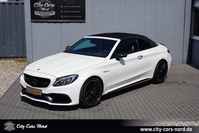 Mercedes-Benz C 63 AMG S CABRIO CARBON NIGHT-360°-HUD-SPUR-19Z - фото 1