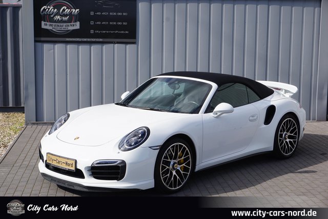 Porsche 911 Turbo S Cabriolet-ACC-KERAMIK-KAM-LED-BURM - bilder 1