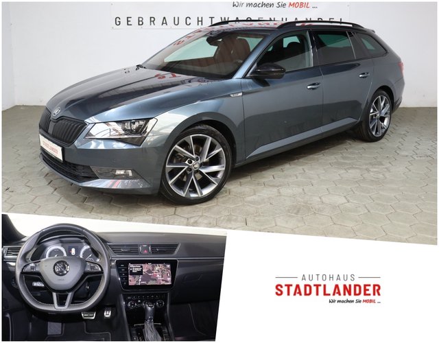 Skoda Superb Combi SportLine 4x4 Navi / AHK / Alcantara Gebrauchtwagen Kaufen | EZ 10/2018 | Preis 25.990 €