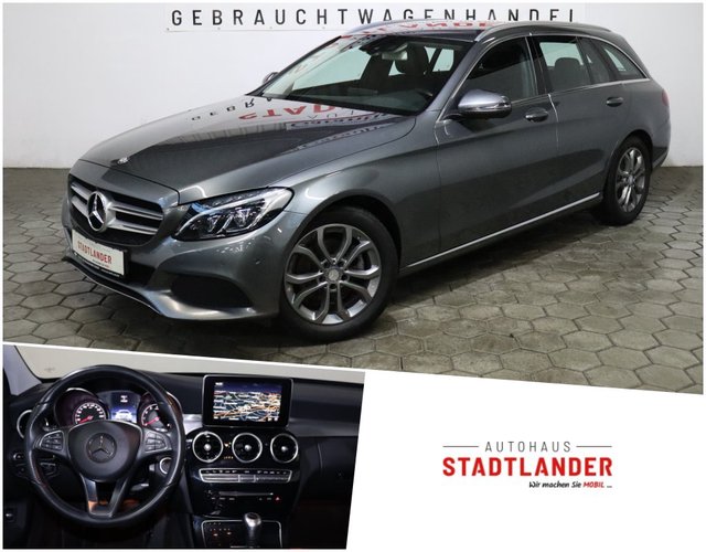 Mercedes-Benz C 180 T CGI Avantgarde LED 360°CAM NAVI HUD Gebrauchtwagen Kaufen | EZ 08/2016 | Preis 17.990 €