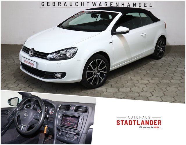 Volkswagen Golf VI Cabriolet Lounge 1.4 TSI NAVI CAM SHZ Used vehicle for sale | First registration 11/2015 | Price 11.500 €