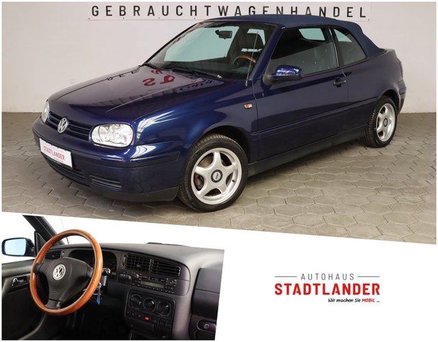 Volkswagen Golf III Cabriolet Highline 1.8 Facelift LEDER! Used vehicle for sale | First registration 05/2000 | Price 5.490 €